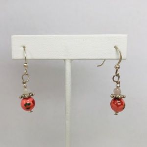 👗3x25 NWT orange summer earrings